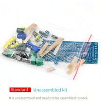 앰프 톤보드 NE5532 OP-AMP HIFI 프리 앰프 튜닝 저음 트레블 밸런스 볼륨 EQ 제어 DIY 키트, 01 Unassembled kit