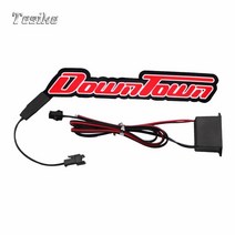 KYMCO 다운타운 125 200 i 오토바이 Licht LED DIY Reflecterende EL Koud 스티커, 01 DownTown