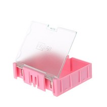못주머니 공구함 공구집 부품 박스 공구통 공구정리함 소형 smd smt 전자 ic 전자 부품 75x63x21mm 홀더 드릴날 드릴비트 툴박스, 없음