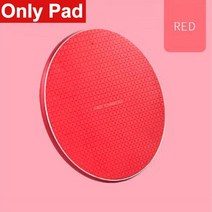 무선 충전기 고속 패드 아이폰 12 11 Xs 맥스 X 8 플러스 Ulefone 두지 노트 9 8 S10 100W, 05 100W Red