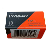 도루코 프로컷 단면도 DN52 10입 /면도칼/커터날, 13세트