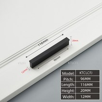 폴딩도어손잡이 샤워부스 매립 미닫이문 거실 베란다 미국 손잡이 캐비닛 문 긴 매트 블랙/골드 가구, 19 FX-B-3-96