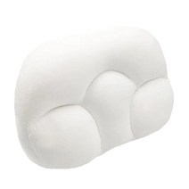 목주름베개 코골이방지베개 잠잘오는 승모근 베개 3d pillow foam sleep pillow egg sleepers memory foam 침구 목 보호 back bed, 하얀색