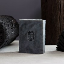 허브 향 가득 순한 숯 시더우드 천연 수제비누 선물, 비누자석홀더 추가