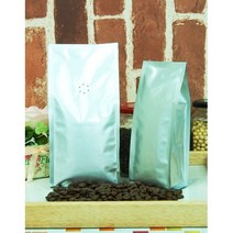 알루미늄M방봉투(프리미엄) 10cmx25cm+5 원두200g, 100장, 알루미늄