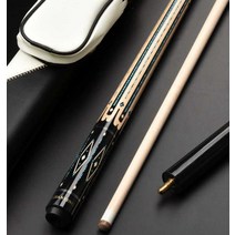 JIANYING 당구 큐대 단풍나무 가방세트 풀 스틱 개인큐 카본, 흑백 가방 및 로드 풀패키지 10.5mm