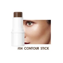 스틱컨실러 qibest 페이스 메이크업 브론저 스틱 크림 루즈 틴트 컨투어링 메이크업 코스메틱 형광펜 브론저 펜 여성용 페이스 일루미네이터 7.2g, 02