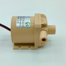 원심 펌프 자동 모터 대형 유량 무소음 브러시리스 워터 펌프 수중 임펠러 원심 식품 등급 DC 5V12V 8.5W, 한개옵션0