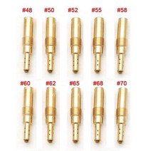 기화기 오토바이 GY6 파일럿 제트 슬로우 PWK Keihin PE CVK FCR PWM PJ CBR CR N424-21 OKO 인젝터 노즐 10 개, SIZE 48-70, 10개