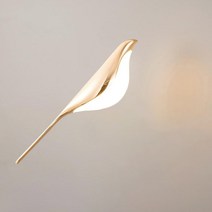 요술램프 알라딘요술램프 알라딘램프 마술램프 황금주전자 북유럽 까치 LED 벽 가정용 실내 거실 침대 옆 주방 터치 스콘스 조명 장식, 32.One Bird - Natural light