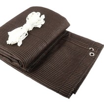 hi-quality anti-uv hdpe 커피 브라운 양산 그물 정원 식물 커버 태양 그늘 그물 홈 발코니 테라스 안전 개인 정보 보호 그물, 커피 그물, 0.8m x 3m