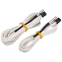 Biqu 3d 프린터 부품 1m2m ht-ntc100k 서미스터 온도 센서 고온 필라멘트 350도, 2개 1m xh2.54