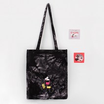 디즈니 미키마우스 데일리 타이다이 에코백 보조가방 학원가방 여학생 여자 선물