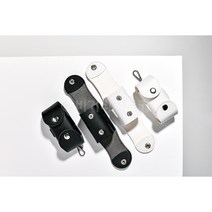 남성골프파우치 여성골프파우치 비거리치트키 가죽 타워형 골프공 파우치 2구 골프볼 가방 티가방, 화이트
