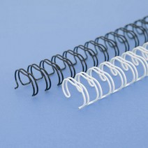 와이어링 모음 카피어랜드 와이어제본링, 2:1 검정색 100개, 11mm