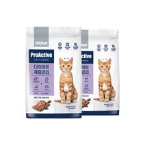 이즈칸 캣 프로액티브 다이어트 체중관리 1.2kg x 2개 대용량 고양이사료