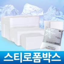 스티로폼박스 스치로폼박스 아이스박스 택배 포장용 스티로폼박스 아이스팩 김치박스 굴박스 게장박스 느타리박스 감자떡박스 식품 박스 블루베리 박스, 선택15. 다용도4k (16개), 1개, 1개