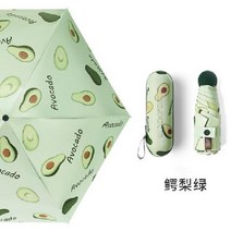 독일 고급 양산 여성용 자외선 차단 소형 휴대용 캡슐 태양 우산 경량 양산 야외 5단