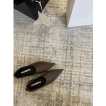 플랫 블랙 옥스포드 여성 슈즈 빈티지 카멜 로퍼 단화