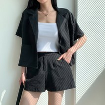 겟잇미 / 크러네 마 봄 여름 린넨 반팔 자켓