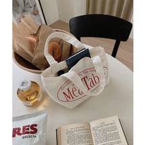 빈티지 오리지널 프린팅 레터링 포인트 미니 에코백 토드백 (무료배송)