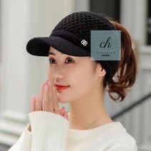 니트썬캡_겨울모자_여성캡_골프_털모자_SLT-DS42 3BC6