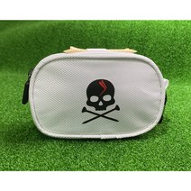 씨지골프 벨트형 다용도 골프공 주머니 볼 티 마크 파우치 골프용품, 블랙