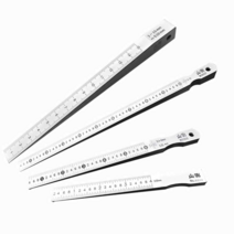 갭게이지 눈금자 두께측정자 시그너스 스테인레스필러, 0.4-6mm