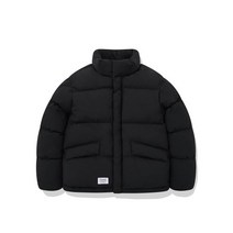 COVERNAT 에센셜 숏 푸퍼 블랙