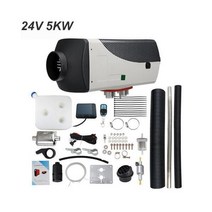 캠핑 무시동 히터 차량용 LCD 에어 디젤 주차 12V 24V 저소음 트럭 캠퍼 밴 보트 버스용 5000W, 24V 5KW
