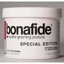 보나파이드 스페셜에디션 왁스 905g 32oz 대용량 바버샵 수성포마드젤