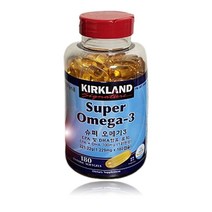 슈퍼 오메가3 1229mg x 180캡슐 코스트코 커클랜드