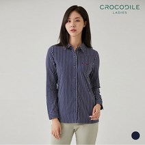 [크로커다일레이디] 사방스판st블라우스_CL0FTS207