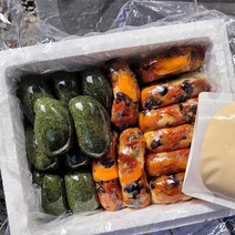 식사대용 영양찰떡+현미쑥인절미 세트 2.8kg, 무염무당+당절임완두배기 포함, 무염무당