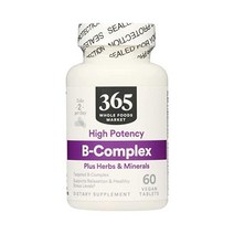 365byWholeFoodsMarket비타민B복합체HiPotencyHerbal60