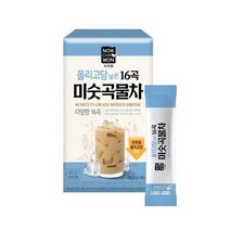 녹차원 올리고당 넣은 16곡 미숫곡물차 6스틱 명절 부모님 선물 탕비실 회사 체중조절 손님접대, 25개