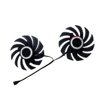 그래픽카드 쿨러 팬 INNO3D GeForce GTX 1660Ti 1660S 1650 RTX2060S 그래픽 카드 용 2 개/대 CF-12915S GP, 한개옵션0
