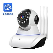 yoosee 2mp 3mp 홈 보안 wifi 카메라 무선 ip 카메라 아기 모니터 팬 틸트 원격 제어 양방향 오디오 야간 cctv, 2mp 카메라 64g 카드, 우리 플러그