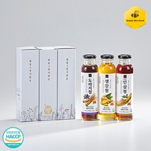 [설날 건강 선물] 꿀을그린사람들 벌꿀넣은 국내산 인삼청 / 도라지청 / 생강청 3가지중 선택1, 2. 도라지청 400g