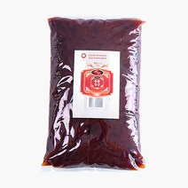 프리미엄 통팥앙금 (1KG) - 앙버터 단팥빵 빙수 재료, 1개, 1kg