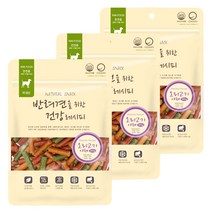 굿데이 반려견을 위한 건강레시피 져키, 오리고기야채, 3개입