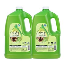 자연퐁 찌든때 걱정없는 솔잎 주방세제, 3040ml, 2개