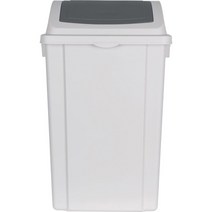 창신 국민휴지통(와이드/푸쉬) 정보없음 가로A_440|세로B_310|높이H_735|용량_50|색상_그레이 1EA 1714854