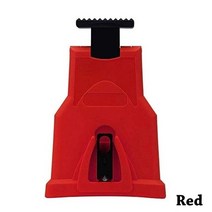 휴대용 전기 톱 숫돌 목공 도구 치아 숫돌 에머리 옥 맷돌 그라인더 도구 14-20 인치 체인 스핀들 샌더, 빨간색