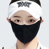 모델로화장품 여성용 피부과 개발 모델로 자외선차단 스포츠 운동 골프 마스크, 블랙