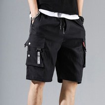 E-An스토리 남자 포켓 허리 밴딩 반바지 빅사이즈 3컬러 DS-AL836