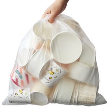 SKCAMEL 13리터 휴지통 전용 비닐봉지 100장, 100매입