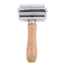 DIY 수제 가죽 가죽 가죽 아트 가죽 조각 도구 파이핑 장치 가장자리 장치 고무 롤러, 매질, 은