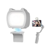 3가지 조명 모드와 밝기 조절이 가능한 DJI OSMO 모바일 6/OM 5/OM 4/OM SE/Insta360 흐름을 위한 TIMEOPOM 채우기 조명 Insta360 흐름을 위