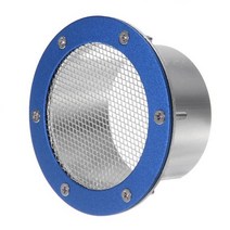 자동차 흡입 파이프 그릴 벤트 입구 Tuyere 냉기 알루미늄 합금 범용 액세서리, 블루